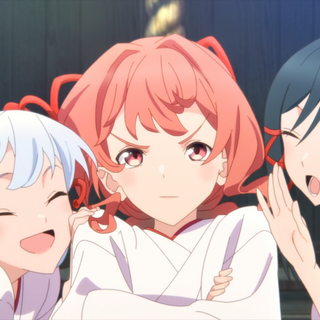 Tying the Knot with an Amagami Sister wallpaper