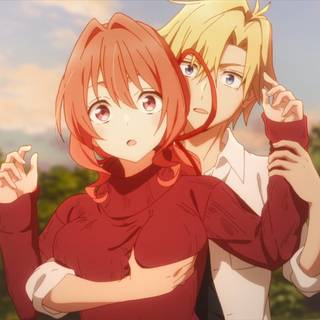 Tying the Knot with an Amagami Sister wallpaper