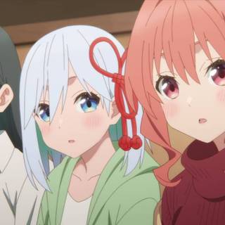 Tying the Knot with an Amagami Sister wallpaper