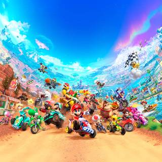 Mario level wallpaper