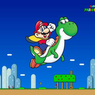 Mario level wallpaper