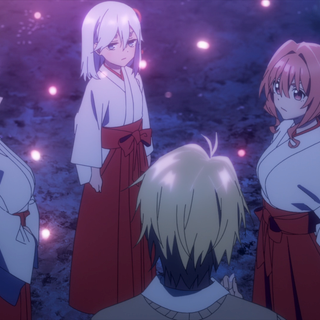 Tying the Knot with an Amagami Sister wallpaper