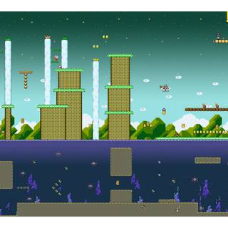 Mario level wallpaper