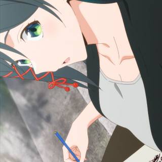 Tying the Knot with an Amagami Sister wallpaper