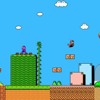 Mario level wallpaper