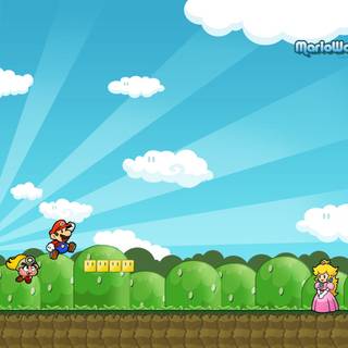 Mario level wallpaper