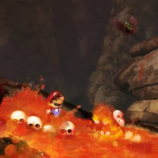Mario level wallpaper