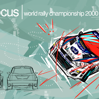 Retro rally wallpaper