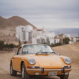 Retro rally wallpaper