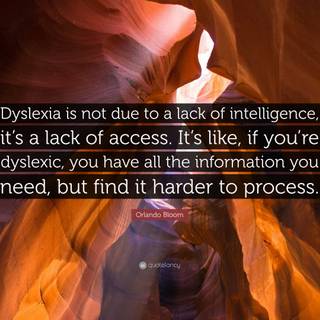 Dyslexia wallpaper
