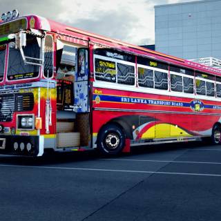 Sri Lanka Bus Skin wallpaper