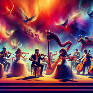 Symphony orchestra wallpaper