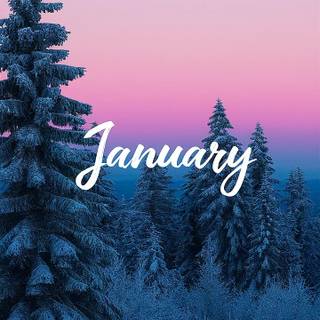 January cute wallpaper