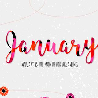 January cute wallpaper