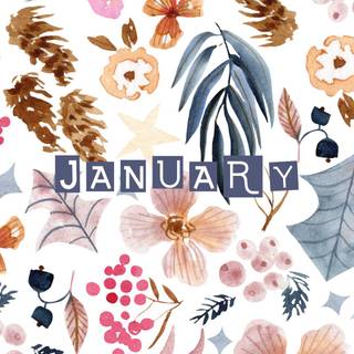 January cute wallpaper
