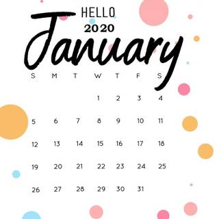 January cute wallpaper