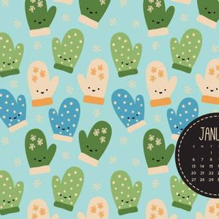 January cute wallpaper