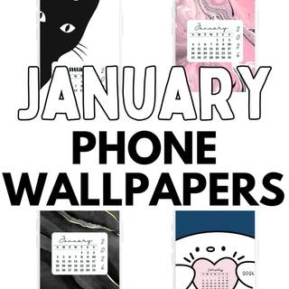 January cute wallpaper