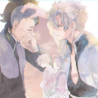 Sanemi and Genya wallpaper