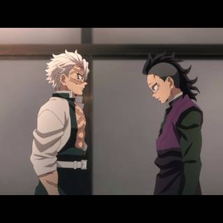 Sanemi and Genya wallpaper