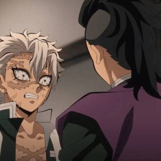 Sanemi and Genya wallpaper