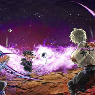 Sanemi and Genya wallpaper