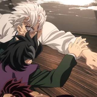 Sanemi and Genya wallpaper