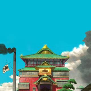 Bathhouse wallpaper