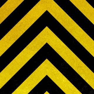 Yellow stripes wallpaper