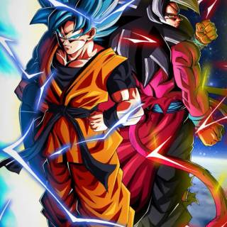 Xeno Goku mobile wallpaper