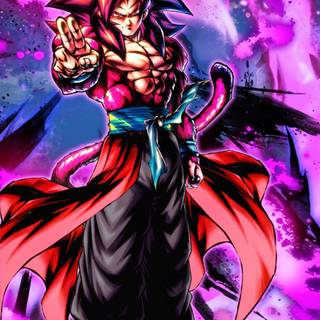 Xeno Goku mobile wallpaper