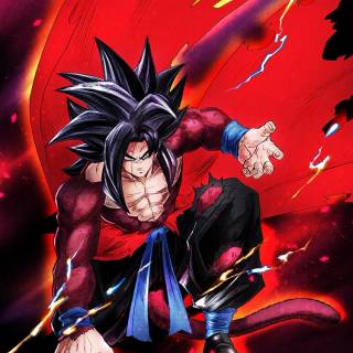 Xeno Goku mobile wallpaper