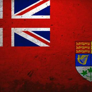 Old Canada flag wallpaper