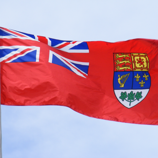 Old Canada flag wallpaper