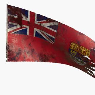 Old Canada flag wallpaper