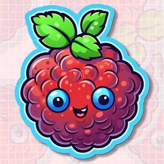 Funny sticker wallpaper