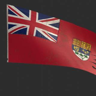 Old Canada flag wallpaper