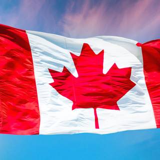 Old Canada flag wallpaper