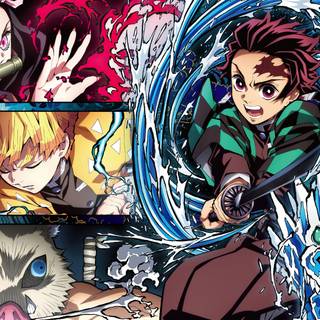 Giyu and Inosuke wallpaper