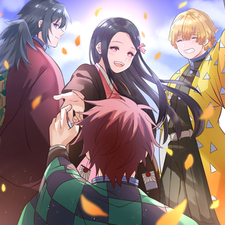 Giyu and Inosuke wallpaper