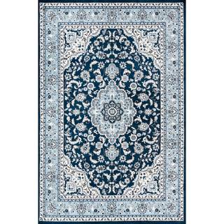 Persian blue rug wallpaper