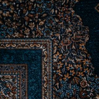 Persian blue rug wallpaper