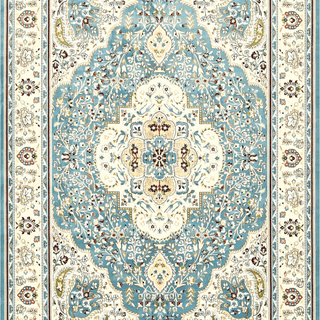 Persian blue rug wallpaper
