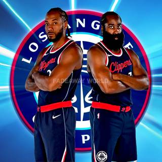James Harden and Kawhi Leonard wallpaper