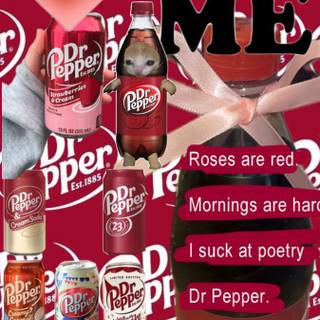 Dr Pepper and Hello Kitty wallpaper