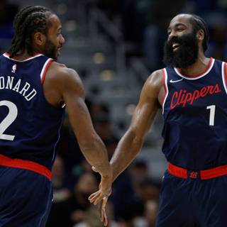 James Harden and Kawhi Leonard wallpaper