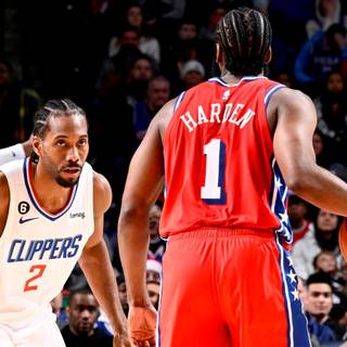 James Harden and Kawhi Leonard wallpaper