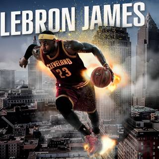 Lebron James and James Harden wallpaper