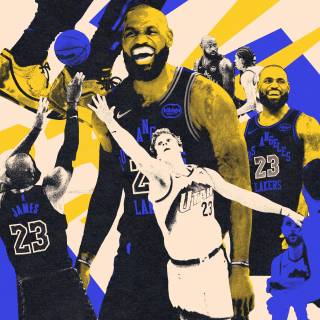 Lebron James and James Harden wallpaper