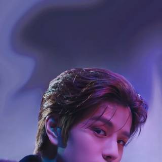 Purple Seungmin wallpaper